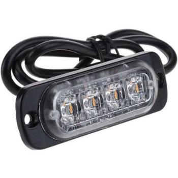 Lámpara de Alerta Tricolor 1 Unidad 4 LEDs