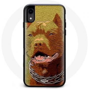 Custodia iPhone XR Pitbull resistente