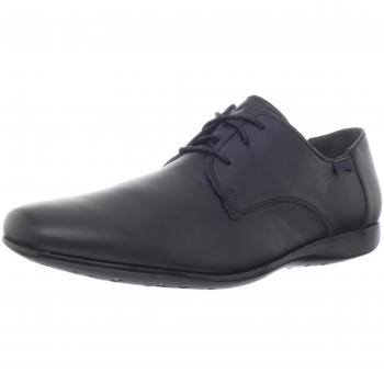 Camper 18222-030 Mauro Zapatos de cordones de hombre negros en piel