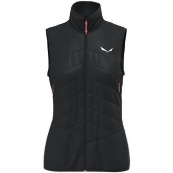 Armellose Daunenjacke Damen Salewa Ortles Hybrid TirolWool Responsive schwarz