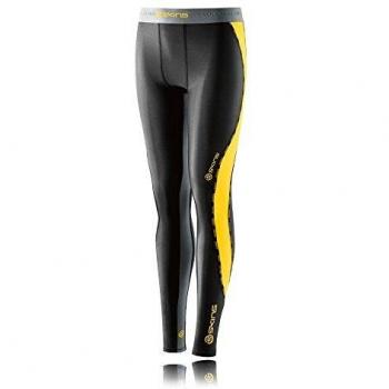 Youth DNAmic Black Leggings, Short‑Leg Style – Small