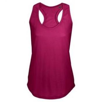 Camiseta Rosa Oscuro Sols Moka Sin Mangas Mujer Talla L