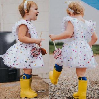 Vestido de Fiesta con Lentejuelas para Pequeñas