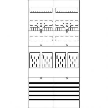 Striebel & John, Verteilerschrank Zubehör, Zählerfeld