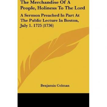 The Merchandise Of A People Holiness To The Lord