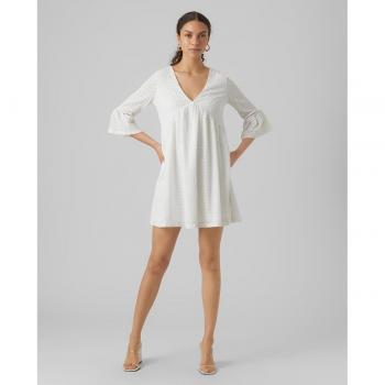 Marcy Short Dress Vero Moda 3 Maniche S Bianco