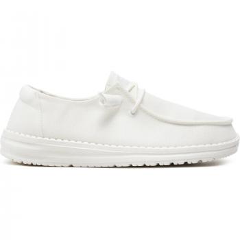 Wendy Slub Halbschuhe von Hey Dude in Weiß