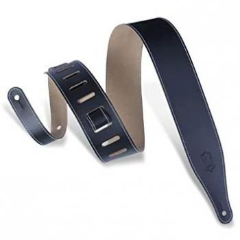 Levys CL 2,5 Schwarz Lederstrap