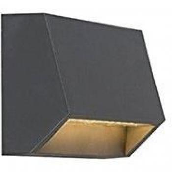 Applique LED da esterno grigio scuro IP54