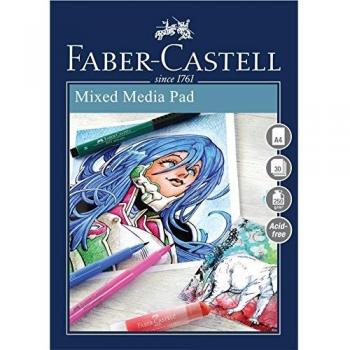Faber-Castell Creative Studio Mixed Media Pad Sizes Listed