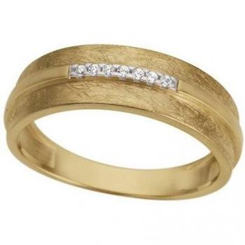 Firetti Damen‑Diamantring 333 Gold – Brillanten, Geschenk