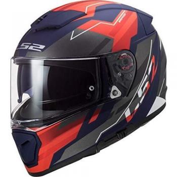 Beta FF390 Breaker Helm LS2 – Matt, Schwarz/Rot, L