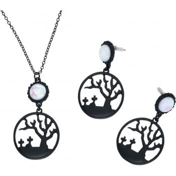 Gothic Friedhof Noir – Collier Femmes – EMP