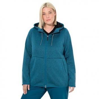 Damen Sweatjacke aus Strickfleece von Ulla Popken