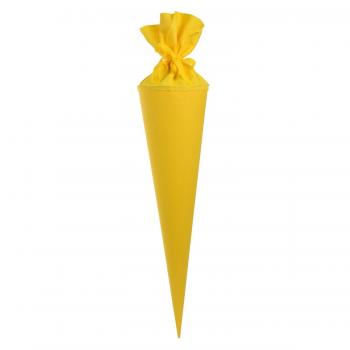 Zuckertüte zur Einschulung Gelb 70cm