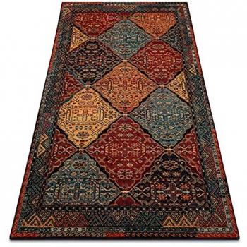 Polonia Ruby Red Oriental Wool Rug (200x300)