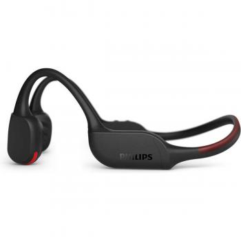 Philips TAA7607BK/00 Casque Sport sans Fil Ouvert, Protection IP66 Résistant aux Éclaboussures et à la Sueur