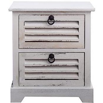 Régulo de Almacenaje Blanco Rebecca 2 Cajones