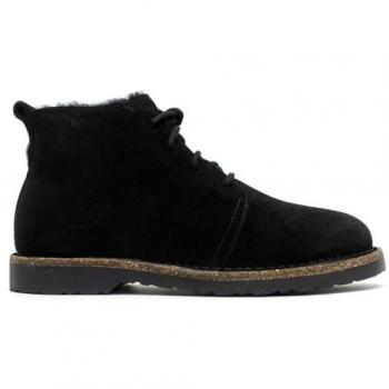 Bottines en Peau Lainée Birkenstock Uppsala Noir