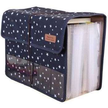 Portable Expanding File Bag