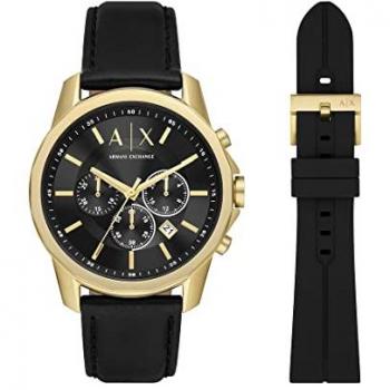 Armani Exchange Uhr Horloge AX7133SET Schwarz