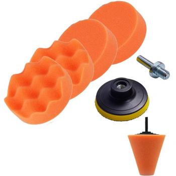Car Polishing Pad Set 3 inch with M10 Drill Adapter