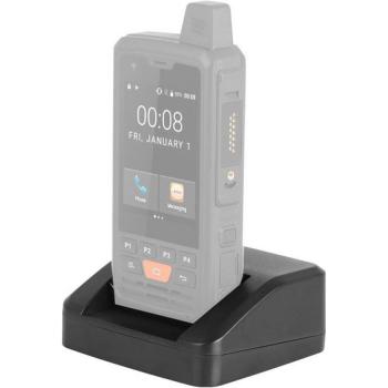 Ladegerät für UNIWA F50 auf dem Schreibtisch