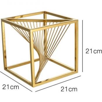 Geometric Gold Backdrop Stand