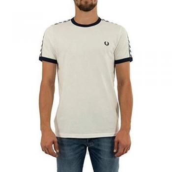 Camicia a maniche corte Fred Perry con riga intrecciata