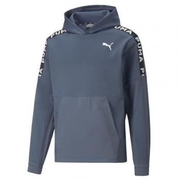 Felpa Puma Fit Power Fleece Blu Uomo L