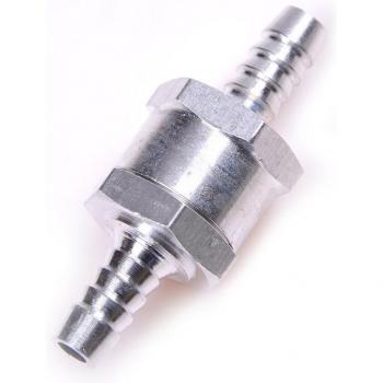 Valve de contrôle aluminium 8 mm anti‑retour haute pression – usage marine, essence et diesel
