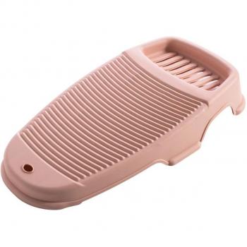Plastic Clothes Washing Board with Soap Holder