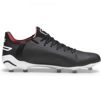 Puma King Ultimate FG/AG Black/White/Fire Orchid da Uomo