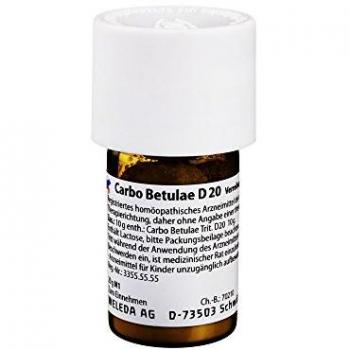 Weleda: CARBO BETULAE D 20 Trituration (0,02 kg)