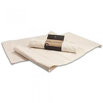Canvas Corp Natural Canvas Table Runner