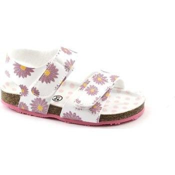 Grünland AFRE Sandale bébé Blanche déchirure