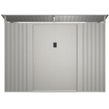 Abri Gris Galvanisé FOLCO – 3,24 m²