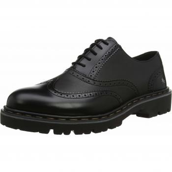Art Cambridge, Scarpe Stringate Oxford Uomo, Nero (Black/White Black/White)