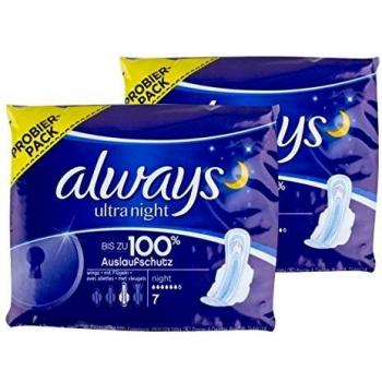 Always Ultra Nachtbinden 4 Stück mit Flügeln