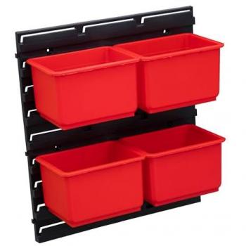 Kit d'organisation Rhino avec 4 récipients