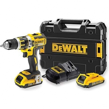 Taladroo percutor dewalt 18v 13mm 2,0ah dcd795d2 sin ecobillas