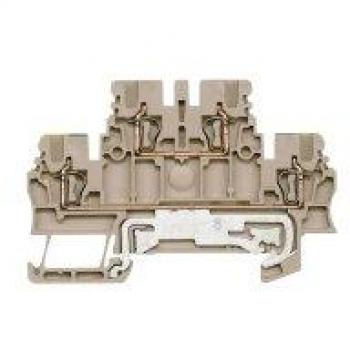 ZDK 1.5DU-PE von Weidmüller Doppelstock-Reihenklemme 100 St