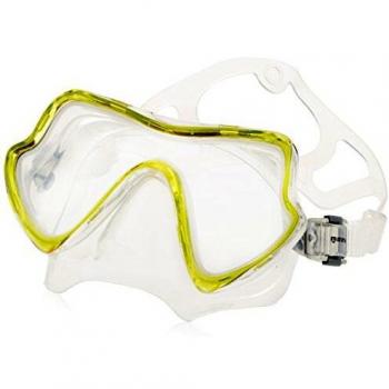Mares Pure Vision Máscara De Buceo Unisex Adulto Lente Clásico Amarillo