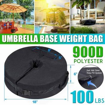 18x6 Inch Parasol Umbrella Stand Weight Bag