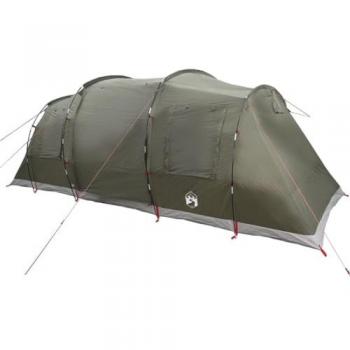 Tienda campaña familiar túnel 6 personas impermeable azul