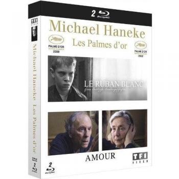 Michael Haneke-Les Palmes d'or-Le Ruban Blanc + Amour [Blu-Ray]