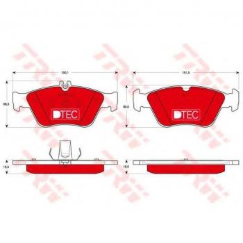 TRW Advanced Formula GDB1205DTE Brake Pads