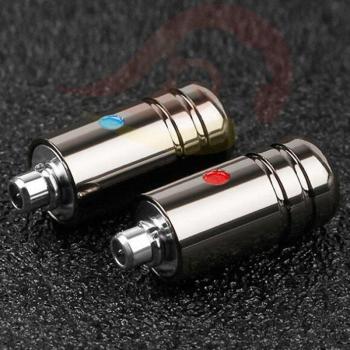 Conector macho de auriculares MMCX de cobre berilio con rodio para SE846, no magnético, 3.5 mm