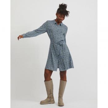 Tenue robe longue noire viscose Trix