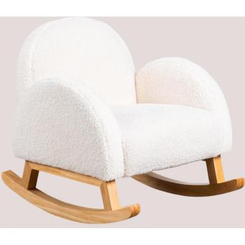 Gigis Kids Dondolo Elegante in Pelle di Pecora